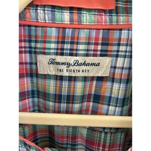 Tommy Bahama The Siesta Key Men's Plaid XL Button Down Long Sleeve Shirt
